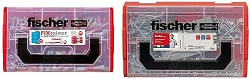fischer Set aus FIXTAINER DuoPower kurz/lang und FIXTAINER PowerFast II, der intelligente Universaldübel mit drei Funktionsprinzipien, kombiniert mit den universell einsetzbaren Spanplattenschrauben fischer Set aus FIXTAINER DuoPower kurz/lang und FIXTAINER PowerFast II, der intelligente Universaldübel mit drei Funktionsprinzipien, kombiniert mit den universell einsetzbaren Spanplattenschrauben von fischer