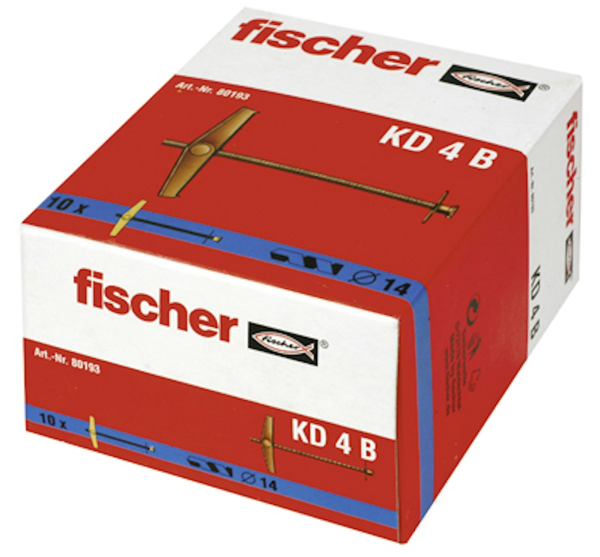 FISCHER Kippdübel KD 4 B (10  Stück) von fischerwerke GmbH & Co. KG