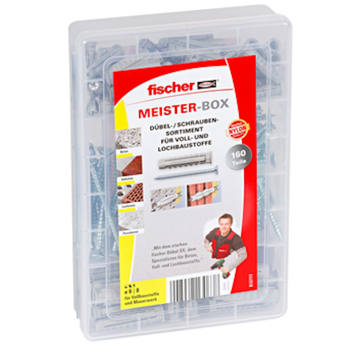 FISCHER Meister-Box SX+Schrauben von fischerwerke GmbH & Co. KG