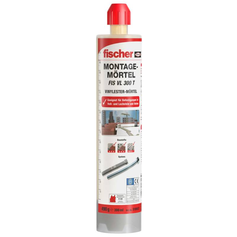 FISCHER Montagemörtel 300 T 300 ml von fischerwerke GmbH & Co. KG