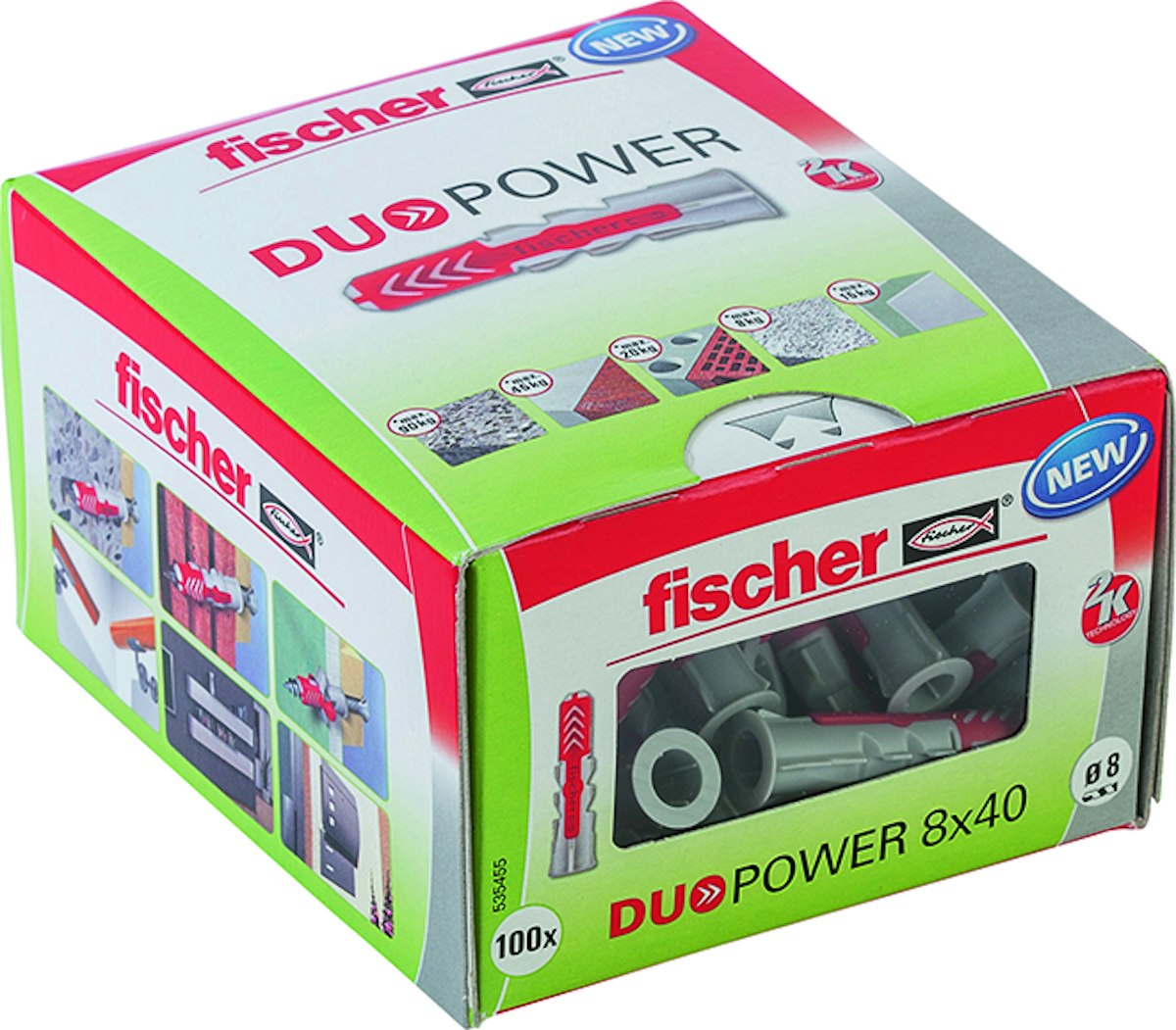 FISCHER Universaldübel Duopower 8x40 LD von fischerwerke GmbH & Co. KG
