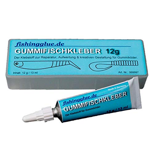 Gummifischkleber 12g Soft Bait Glue Gummiköder Reparatur fishingglue von fishingglue.de