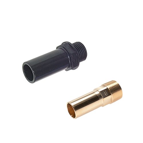 BIG Steckanschluss-Einschraubtüllen mit Außengewinde Steckberbindung (G 1" - 28 mm, Messing) von fittingstore