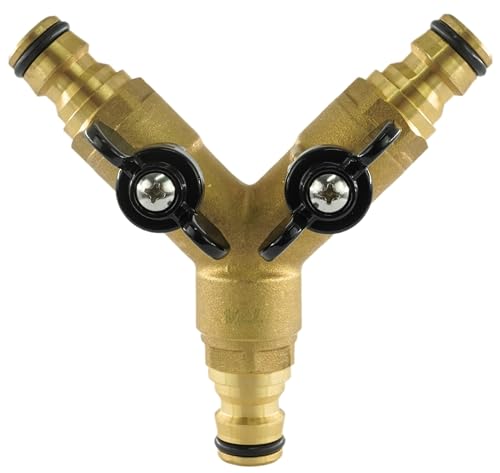 Fittingstore - GARDENA Y-Verteiler 3-Wege oder mit G 3/4" Innengewinde Wasserhahn Ventil Kupplungsverbinder Garten (3-Wege Stecker) von fittingstore