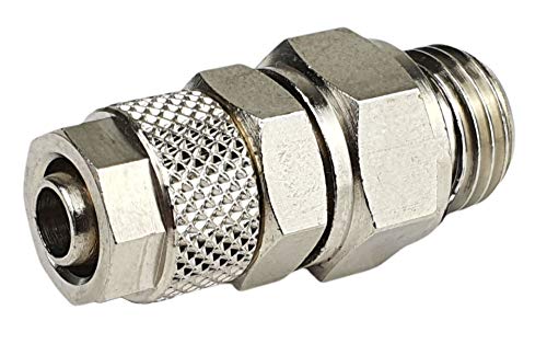 Gerade Drehverschraubungen 360° drehbar Schlauchverschraubung (G 3/8" - 10 x 8 mm) von fittingstore