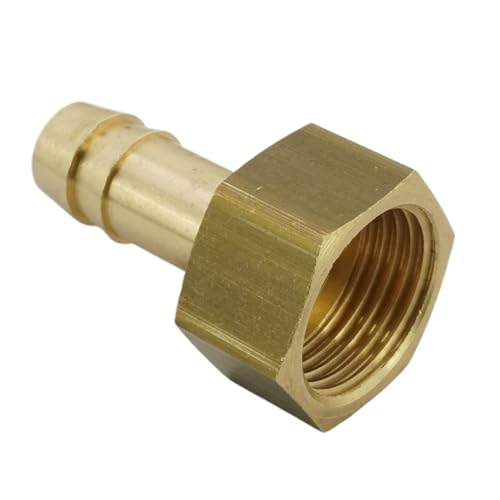 Schlauchtülle mit Innengewinde Messing PN 16 Aufschraubschlauchtüllen (G 1/4" - 9 mm) von fittingstore