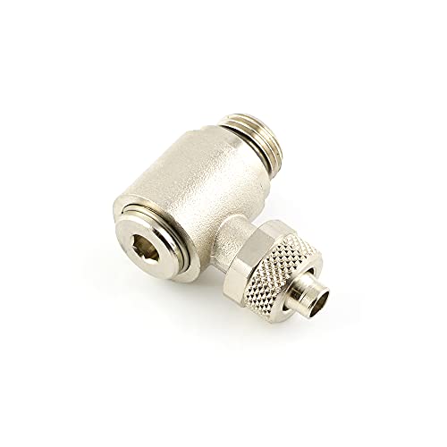 Winkel-Verschraubungen zylindrisch 360° positionierbar Schlauchverschraubung (G 1/4" - 6 x 4 mm) von fittingstore