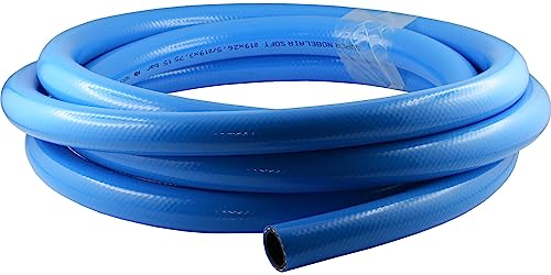 (Meterware) PVC-Druckluftschläuche mit Gewebeeinlage - Hochflexibel für Werkstatt Tankstelle Industrieschlauch (Standard - Schlauch Ø Innen: 19,0 mm) von siwerk