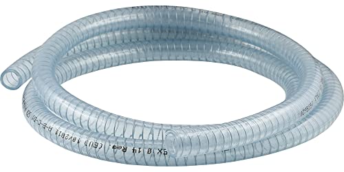 Fittingteile - Meterware Flexible Saug-Druck PVC-Schläuche Transparent Wasser Luft Lebensmittel Schlauch (Schlauch Ø Innen: 10,0 mm) von siwerk