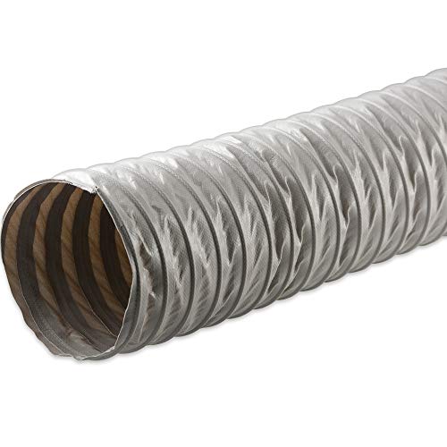 Fittingteile - Meterware Klima Lüftungsschlauch Absaug PVC-beschichtet Polyestergewebe schwer entflammbar (Schlauch Ø Innen: 75,0 mm) von fittingteile