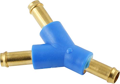 Fittingteile - Mini Y-Schlauchverbinder Verteiler für PVC-Pneumatikschläuche Steckverbinder (Ausführung: Y-Verbinder - Schlauch Ø innen: 3 mm) von fittingteile
