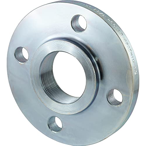 Fittingteile - Rohrflansche Gewindeflansche DIN 2566 - DN 32 - bis 16 bar (Werkstoff: Stahl verzinkt - Gewindegröße: Rp 1-1/4") von fittingteile