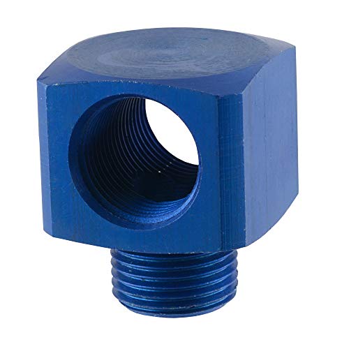 Fittingteile - T-Stück Verteiler Innen-Außen-Innengewinde Druckluft Wasser Messing-/vernickelt Aluminium (Werkstoff: Aluminium - Gewindegröße: G 1/4") von fittingteile