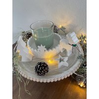 Moderne Adventsschale Mit Eingravierten Tageszahlen Countdown, Advent, Weihnachten, Home, Winter, Adventskalender, Dekoschale, Keraflott von fixednature