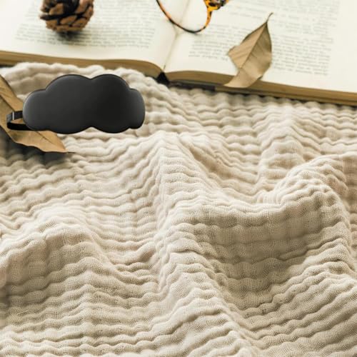 Musselin Decke Sommer, 2025 Musselin Decke 150 x 200, 100% Natürliche Musselindecke Leichte Sanfte, Bequeme Muslin Blanket Erwachsene as Blanket, Bed, Couch Throw für Ganze Saison (A,150*200cm) von fjaldjfu