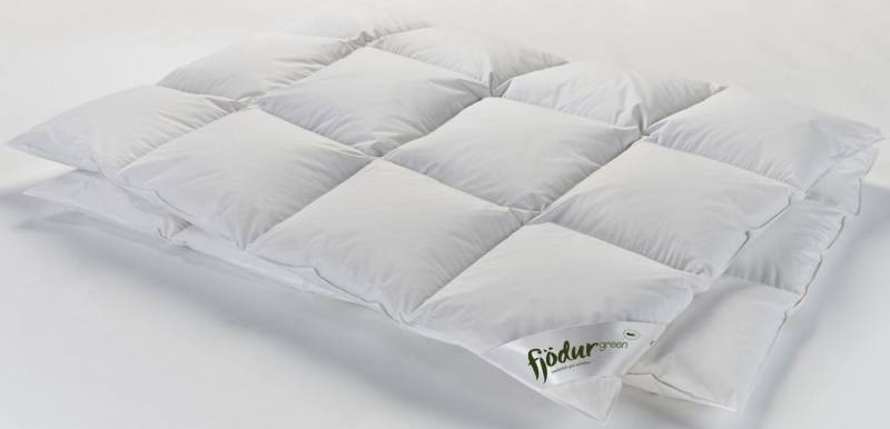 fjödur Daunenbettdecke Fleur, Füllung: 90% Daunen 10 % Federn, Bezug: Bio-Baumwolle, Bettdecken 135 x 200 cm und in vielen weiteren Größen erhältlich. fjödur Daunenbettdecke Fleur, Füllung: 90% Daunen 10 % Federn, Bezug: Bio-Baumwolle, Bettdecken 135 x 200 cm und in vielen weiteren Größen erhältlich. von fjödur