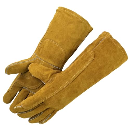 1Pair BBQ -Handschuhe mit Fingern Hitze & tragen resistente Grillhandschuhe von fkngcp