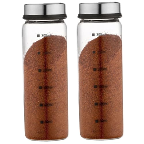 2pcs großes Salz- und Pfefferschüttler mit verstellbaren Giftlöchern Salzschüttler mit Edelstahl -Dichtungsdeckel großer Schüttler für Tisch Schwarz -Weiß -Pfeffer 2pcs großes Salz- und Pfefferschüttler mit verstellbaren Giftlöchern Salzschüttler mit Edelstahl -Dichtungsdeckel großer Schüttler für Tisch Schwarz -Weiß -Pfeffer von fkngcp