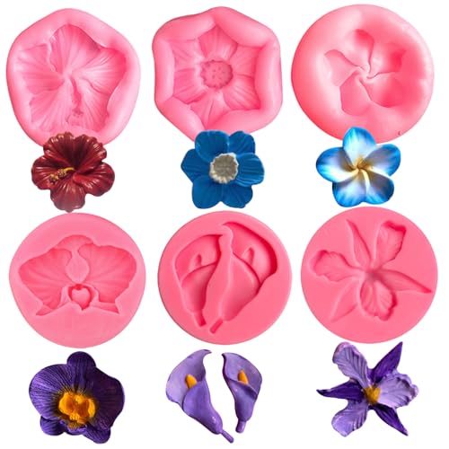 6pcs/Set Blumenform von fkngcp