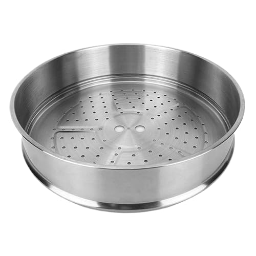 Dampferkorb, 11 Zoll Durchmesser Home & Restaurant Edelstahl -Dampfer, leicht zu reinigendem Dampfkorb für dampfende Fische, Brot, Meeresfrüchte. von fkngcp
