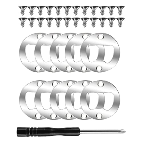 Flaschenöffner Einsätze Kit DIY Bierschlüsselschrauben Teile für Bieröffner Harzformen 2 Sets Flaschenteile von fkngcp