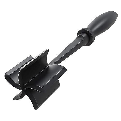Fleischhacker Handheld Hamburger Masher Hitzebeständiges Rinderhackfleisch Masher Küche Utensil Handheld Hamburger Chopper von fkngcp
