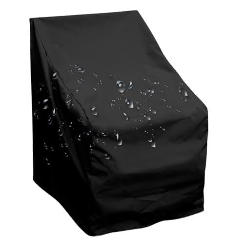 Gartenstuhlabdeckungen wasserdichte Terrasse Stapelstuhl Abdeckung 70x70x125 cm Winterdichte uv resistente Stühle Beschützer für Außentisch -Gartenmöbelabdeckungen Gartenstuhlabdeckungen wasserdichte Terrasse Stapelstuhl Abdeckung 70x70x125 cm Winterdichte uv resistente Stühle Beschützer für Außentisch -Gartenmöbelabdeckungen von fkngcp