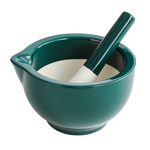 Mörtel und Stößel Set Porzellan Gewürzmühle Küchenhandbuch Kräutermühle Pille Brecher Schleife für Paste Knoblauchginger dunkelgrün Mörtel und Stößel Set Porzellan Gewürzmühle Küchenhandbuch Kräutermühle Pille Brecher Schleife für Paste Knoblauchginger dunkelgrün von fkngcp
