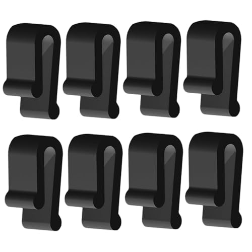 Niederländisch Ofenzubehör, 8pcs Silikonpfanne Protektorersatzclips, Anti -Skalding -Kochgeschirr -Beschützer Clips zum Stapeln von Kochgeschirrprotektoren Pot -Stoßstangen Silikonpfannenschutzschutz von fkngcp
