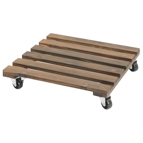 Pflanzencaddy mit Rädern, 12x12 Zoll 330 Pfund schweres Rolling Plant -Ständer mit 360 ° abschließbaren Rädern, Holzständer auf, Quadrat für Innenlächen im Freien in der Außenläufe Pflanzencaddy mit Rädern, 12x12 Zoll 330 Pfund schweres Rolling Plant -Ständer mit 360 ° abschließbaren Rädern, Holzständer auf, Quadrat für Innenlächen im Freien in der Außenläufe von fkngcp
