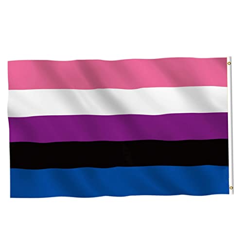 fkngcp Flagge Lesben Gay Parade Regenbogen Genderfluid Polyester Flagge 90x150 cm Stolz Flags fkngcp Flagge Lesben Gay Parade Regenbogen Genderfluid Polyester Flagge 90x150 cm Stolz Flags von fkngcp