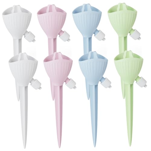 fkngcp Selbstwässerungspikes 8pcs Selbstbewässerung Pflanzer Einsetzen Sie Outdoor Automatische Pflanzen Wasserer mit einstellbarem Vavle -System für Pflanzen Wasser Tropfbewässerung fkngcp Selbstwässerungspikes 8pcs Selbstbewässerung Pflanzer Einsetzen Sie Outdoor Automatische Pflanzen Wasserer mit einstellbarem Vavle -System für Pflanzen Wasser Tropfbewässerung von fkngcp