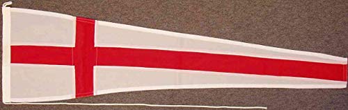 flaggenmeer® Signalflagge 8 - Oktoeight ca. 30 x 100 x 9 cm von flaggenmeer
