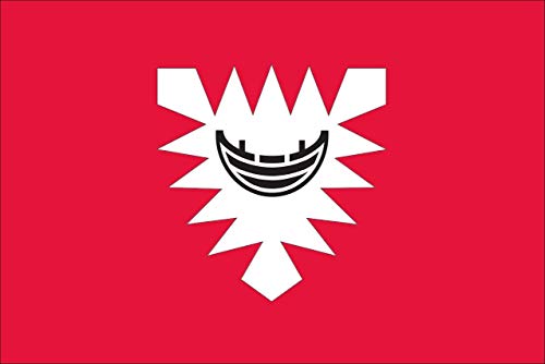 flaggenmeer® Tischflagge Kiel ca. 15 x 25 cm von flaggenmeer
