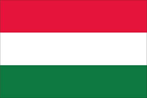 flaggenmeer® Tischflagge Ungarn ca. 15 x 25 cm von flaggenmeer