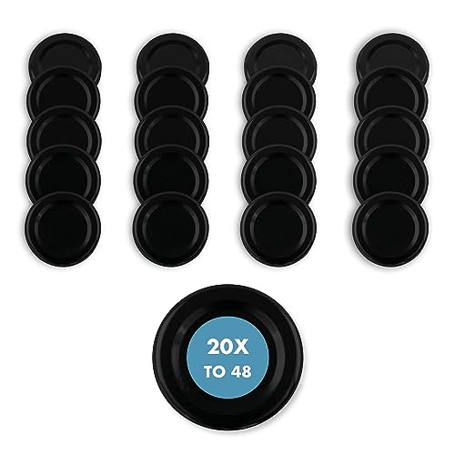 20 Stück Ersatzdeckel TO 48 I Mehrfarbige Twist-Off-Deckel 48 mm I für Gläser zur Aufbewahrung von Bevorratung,Deckel für Einmachgläser. Marmeladegläser, Honiggläser, Feinkostgläser 20 Stück Ersatzdeckel TO 48 I Mehrfarbige Twist-Off-Deckel 48 mm I für Gläser zur Aufbewahrung von Bevorratung,Deckel für Einmachgläser. Marmeladegläser, Honiggläser, Feinkostgläser von flaschenbauer.de