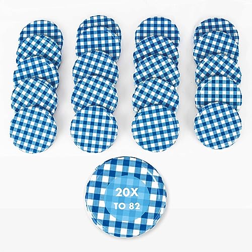 20 Stück Ersatzdeckel TO 82 I Mehrfarbige Twist-Off-Deckel 82 mm I für Gläser zur Aufbewahrung von Bevorratung,Deckel für Einmachgläser. Marmeladegläser, Honiggläser, Feinkostgläser 20 Stück Ersatzdeckel TO 82 I Mehrfarbige Twist-Off-Deckel 82 mm I für Gläser zur Aufbewahrung von Bevorratung,Deckel für Einmachgläser. Marmeladegläser, Honiggläser, Feinkostgläser von flaschenbauer.de