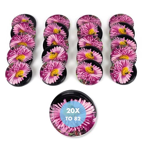 20er Set Ersatzdeckel Twist-Off-Deckel 82 mm mit Blumenoptik für Gläser und Glasflaschen, Milchflaschen und Einmachgläser, Deckel für Marmeladen, Honig, Feinkost, Gewürzgläser mit Gebrauchsanweisung 20er Set Ersatzdeckel Twist-Off-Deckel 82 mm mit Blumenoptik für Gläser und Glasflaschen, Milchflaschen und Einmachgläser, Deckel für Marmeladen, Honig, Feinkost, Gewürzgläser mit Gebrauchsanweisung von flaschenbauer.de