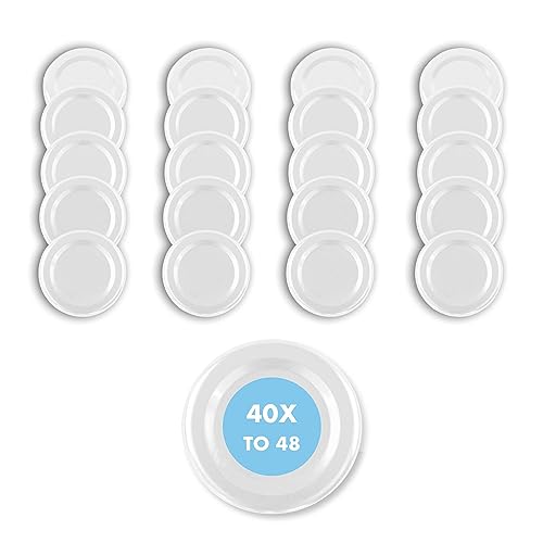 40 Stück Ersatzdeckel TO 48 I Mehrfarbige Twist-Off-Deckel 48 mm I für Gläser zur Aufbewahrung von Bevorratung,Deckel für Einmachgläser. Marmeladegläser, Honiggläser, Feinkostgläser 40 Stück Ersatzdeckel TO 48 I Mehrfarbige Twist-Off-Deckel 48 mm I für Gläser zur Aufbewahrung von Bevorratung,Deckel für Einmachgläser. Marmeladegläser, Honiggläser, Feinkostgläser von flaschenbauer.de