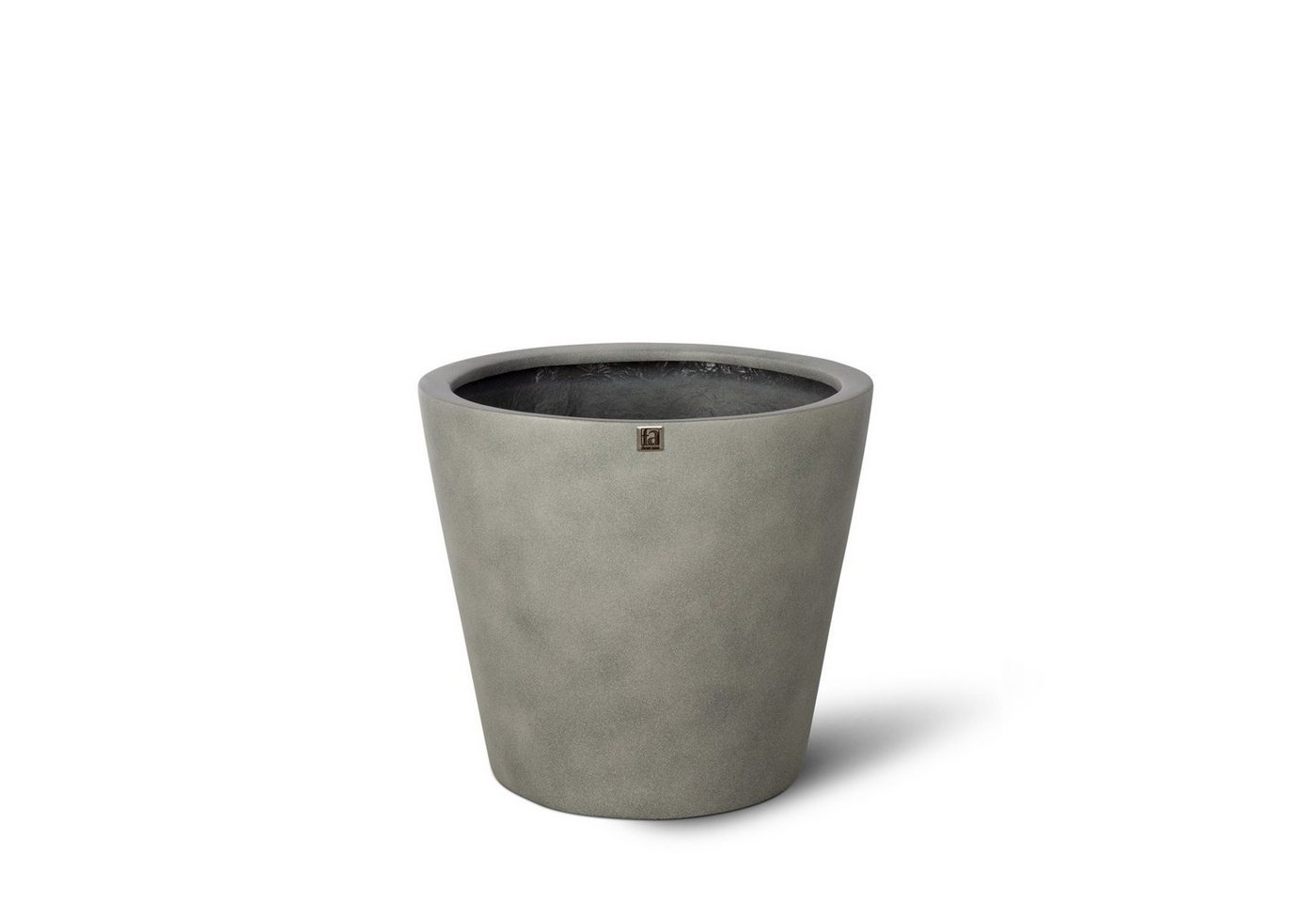 fleur ami Pflanzkübel Conical Pflanzgefäß, Ø 50 cm, Höhe 40 cm, concrete von fleur ami