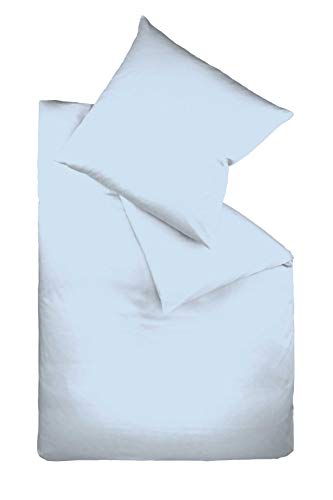 fleuresse 9200 Colours Interlock Jersey Bettwäsche aus 100% Baumwolle, Oekotex Standard 100, blau, 135 x 200 cm von fleuresse