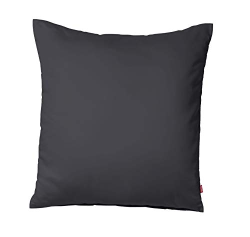 fleuresse 9200 Colours Interlock Jersey Kissenbezug aus 100% Baumwolle, Oekotex Standard 100, 35 x 40 cm, anthrazit fleuresse 9200 Colours Interlock Jersey Kissenbezug aus 100% Baumwolle, Oekotex Standard 100, 35 x 40 cm, anthrazit von fleuresse