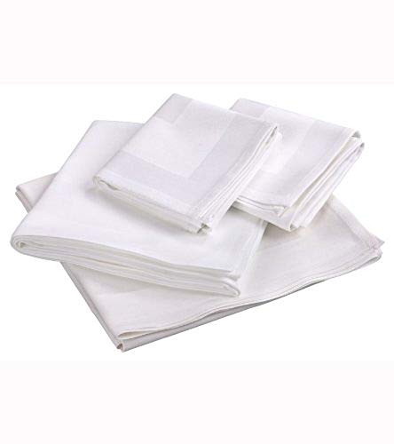 Fleuresse Damast-Tischdecke, weiß, 130 x 130 cm Fleuresse Damast-Tischdecke, weiß, 130 x 130 cm von fleuresse