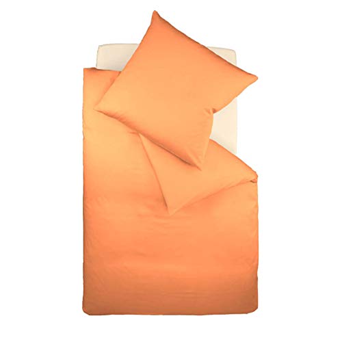 Fleuresse Colours Bettwäsche, Uni-Mako-Satin, terra, 155 x 220 cm Fleuresse Colours Bettwäsche, Uni-Mako-Satin, terra, 155 x 220 cm von fleuresse