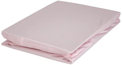 Fleuresse Jerseyspannlaken, rosa, 110 x 200 - 120 x 200 cm von fleuresse