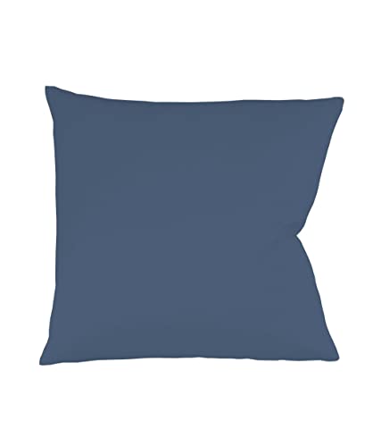 Fleuresse Colours Kissenbezug, Mako Satin, Denim, 80 x 80 cm Fleuresse Colours Kissenbezug, Mako Satin, Denim, 80 x 80 cm von fleuresse