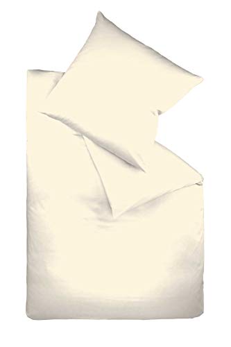 fleuresse 9200 Colours Interlock Jersey Bettwäsche aus 100% Baumwolle, Oekotex Standard 100, Creme, 155 x 220 cm fleuresse 9200 Colours Interlock Jersey Bettwäsche aus 100% Baumwolle, Oekotex Standard 100, Creme, 155 x 220 cm von fleuresse