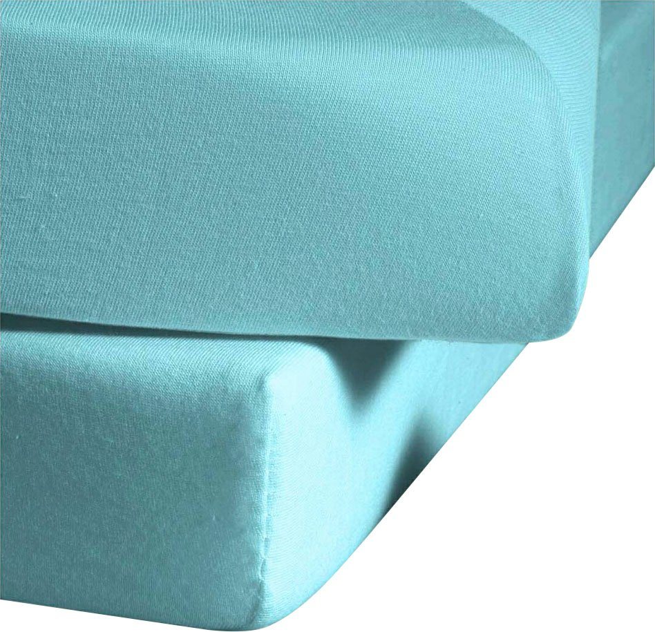 fleuresse Betttuch Colours, Mako-Satin, Gummizug: ohne, (1 Stück), offenes Bettlaken von fleuresse