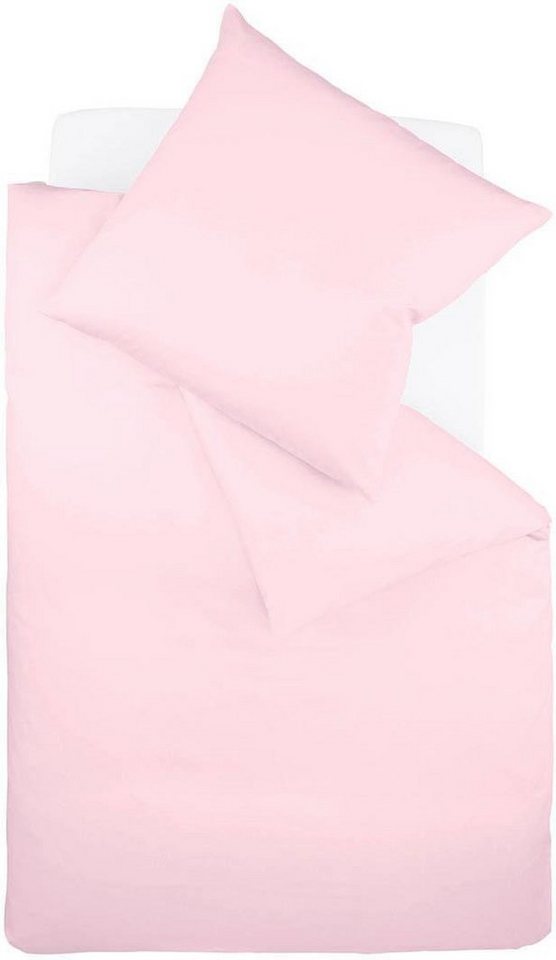 fleuresse Bettwäsche Colours in 135x200, 155x220 oder 200x200 cm, Mako-Satin, 2 teilig, Bettwäsche aus 100% Baumwolle, uni, mit Reißverschluss fleuresse Bettwäsche Colours in 135x200, 155x220 oder 200x200 cm, Mako-Satin, 2 teilig, Bettwäsche aus 100% Baumwolle, uni, mit Reißverschluss von fleuresse