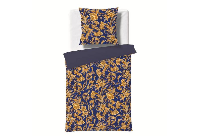 fleuresse Bettwäsche Fleuresse Flanell Wende-Bettwäsche Valencia blau gelb, 135 x 200 cm fleuresse Bettwäsche Fleuresse Flanell Wende-Bettwäsche Valencia blau gelb, 135 x 200 cm von fleuresse